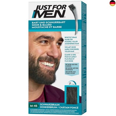 Just For Men Schnurrbart & Bart, Bart Farbe, Tönung, Bartfarbe, Eliminiert 