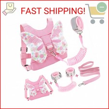 3 in 1 Toddler Harness Leashes  Anti Lost Wrist Link, Kids Harness Children Lea