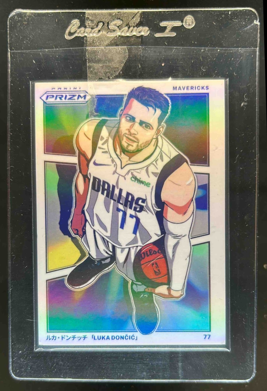 2024-25 Prizm Luka Doncic Manga SSP #19 Mavericks
