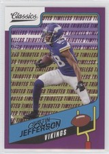 2021 Panini Classics Timeless Tributes Purple 1/50 Justin Jefferson #49 n0c