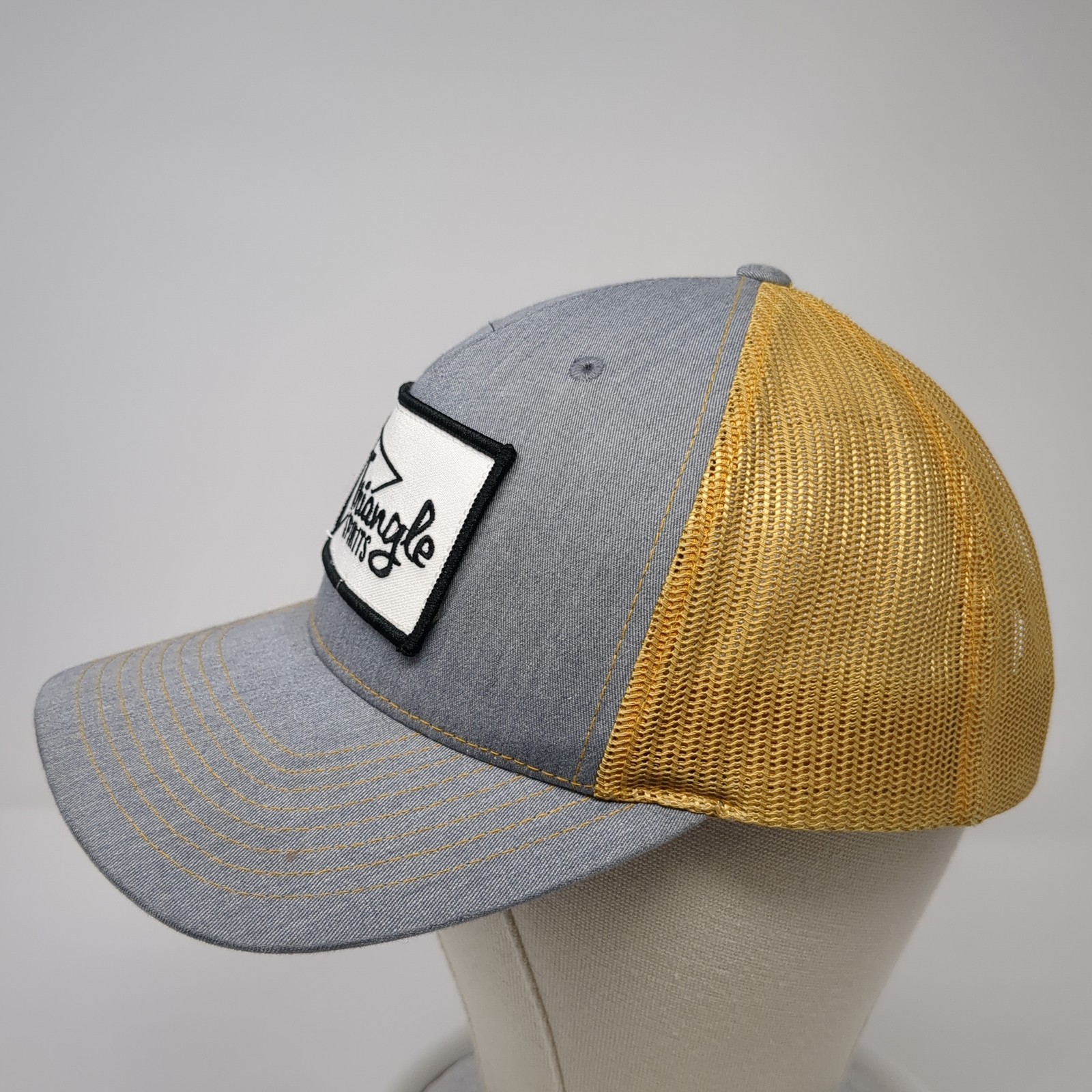 Triangle Spirits Snapback Trucker Hat Multicolor … - image 3