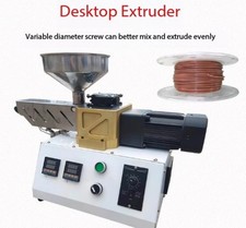 Desktop Plastic Extruder 3D Printer Extruding Colour Plates and PlasticCompounds