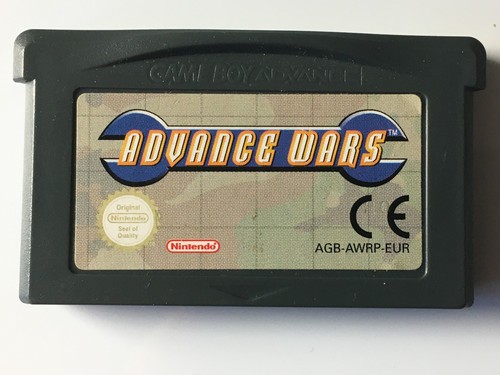 Advance Wars (Cartridge Only, Region Free) Gameboy GBA Advance G1