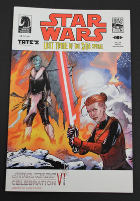 Star Wars Lost Tribe of the Sith #1 2012 Variant Dark Horse Comic Book 1000 Made