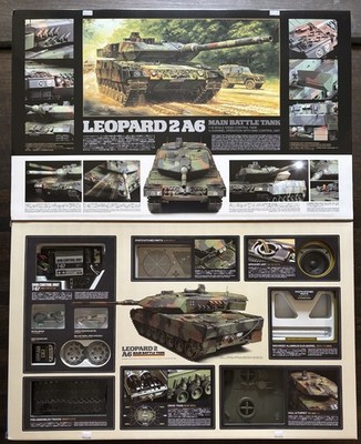 Tamiya 56020 1/16 Radio Control Leopard 2a6 Full-Option Kit