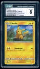2019 Pokemon Pikachu SM183 Black Star Promos Unbroken Bonds CGC 8 NM/Mint