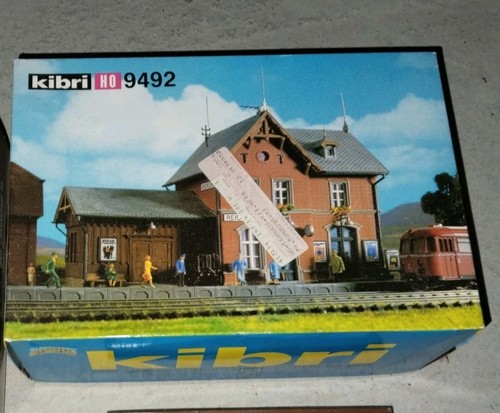 Kibri Ho Bahnhof 9492 • SELTENER BAUSATZ • Vintage, aus West Germany! Eisenbahn  | Zustand: Neu