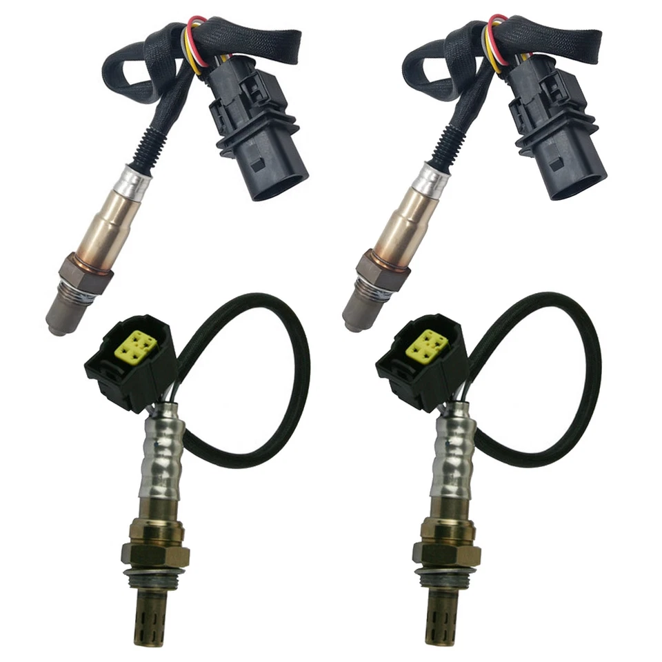 4x Sensor de oxígeno aguas arriba y aguas abajo relación combustible aire para Mercedes-Benz E300 E350 GLK350 Foto 2 de 4