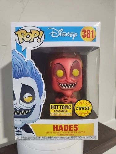 Funko Pop Disney Hades #381 GITD Glow Chase – Hot Topic Exclusive NEW NIB