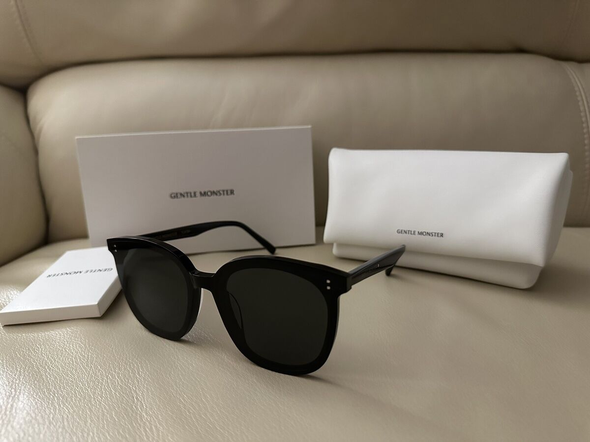 Gentle Monster MyMa 01 Large Square Black Frame Women Men Gentle Monster MyMa 01 Large Square Black Frame Women Men