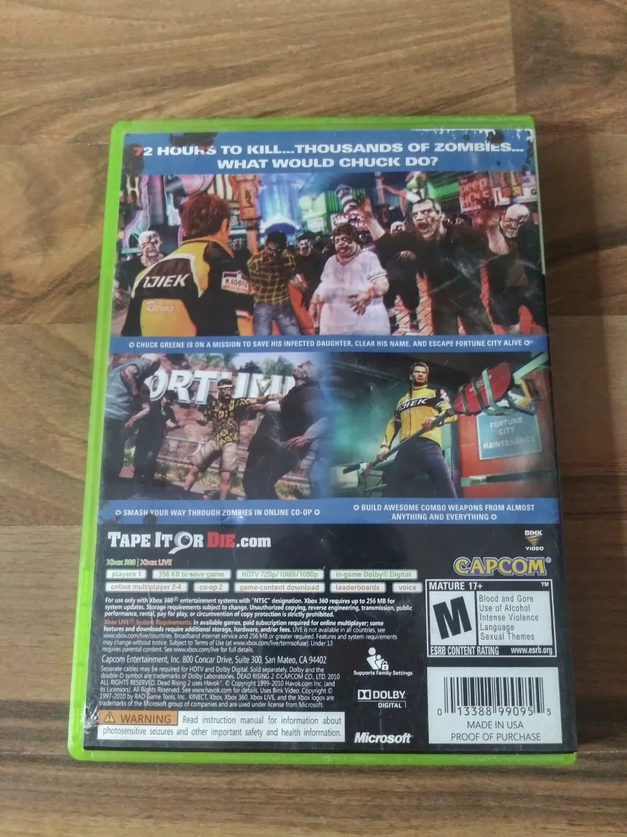 DEAD RISING (Microsoft Xbox 360, 2006) Complete in Box CIB