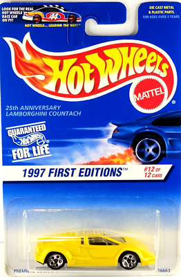 1997 Hot Wheels 1:64 1997 First Editions 12/12 25th Anniv