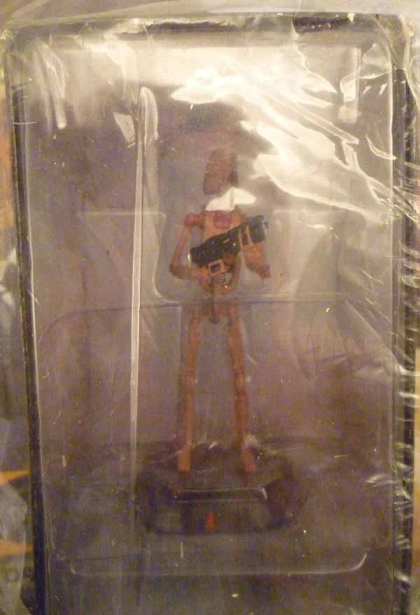 STAR WARS scacchi DeAgostini DROIDE DI SICUREZZA 1/24 metal figure #56+fascicolo - Immagine 2 di 2