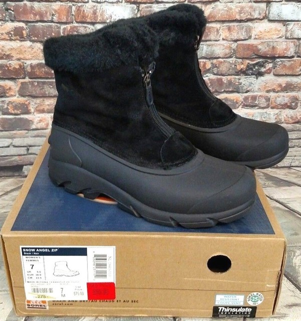 sorel shearling lined boots