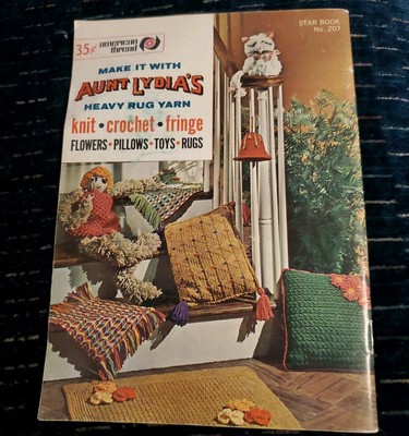 Livre De Modèles De Tricot Aunt Lydia's - Star Book No. 207 - Édition D'occasion