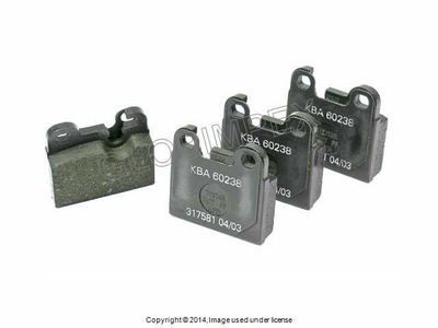 BMW Bavaria E12 E24 (1971-1982) Rear Brake Pad Set ATE + 1 year Warranty