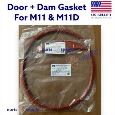 RPI Door Gasket and Dam Gasket Replacement for Midmark Ritter M11 M11D Sterilizers