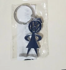 Mrs VW Bobble Head Woman Keychain Volkswagen Bus Bug Ghia Key Chain Bubble