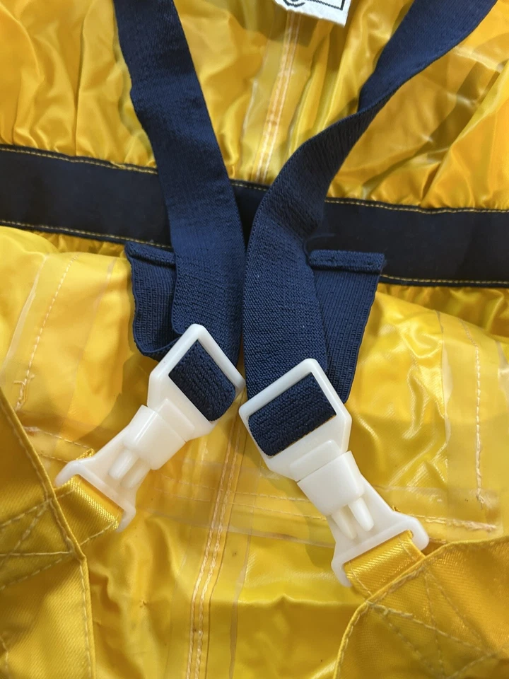 North Atlantic Trading Waders Overalls Waterproof Mens XL Yellow Safety Work - Image 4 of 4