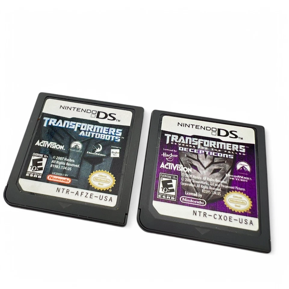 Transformers Autobots & Revenge of the Fallen Decepticons NINTENDO DS - 2 GAMES - Image 2 of 4