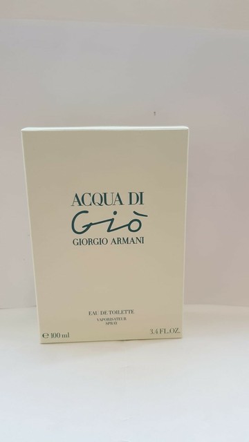 Giorgio Armani Acqua Di Gio per Donna 100ml Eau di Toilette | Acquisti  Online su eBay