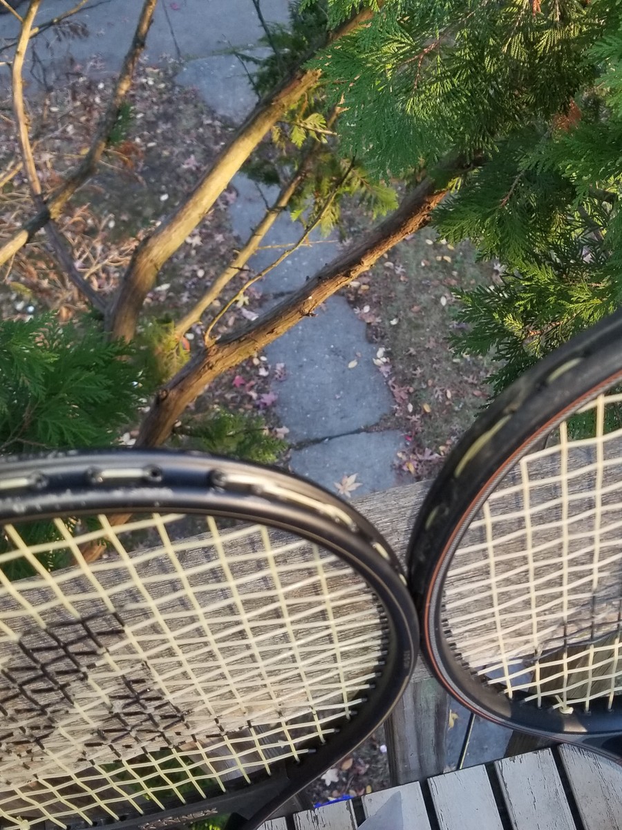 2 PRO KENNEX TENNIS RACQUETS COPPER PLUS 90 & BRONZE AGE GRAPHITE