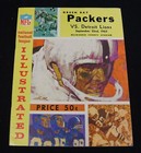 1963 Detroit Lions at Green Bay Packers Program At Milwaukee County Stadium — photo 1