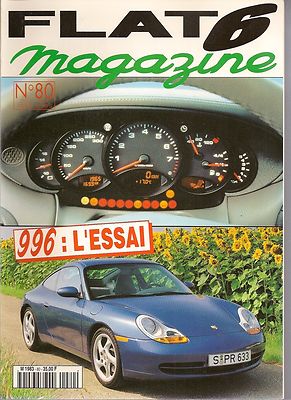 FLAT 6 80 PORSCHE 996 C2 3.4 986 BOXSTER 2.5 993 KOMPRESSOR 289KM/H 356 SPEEDTE