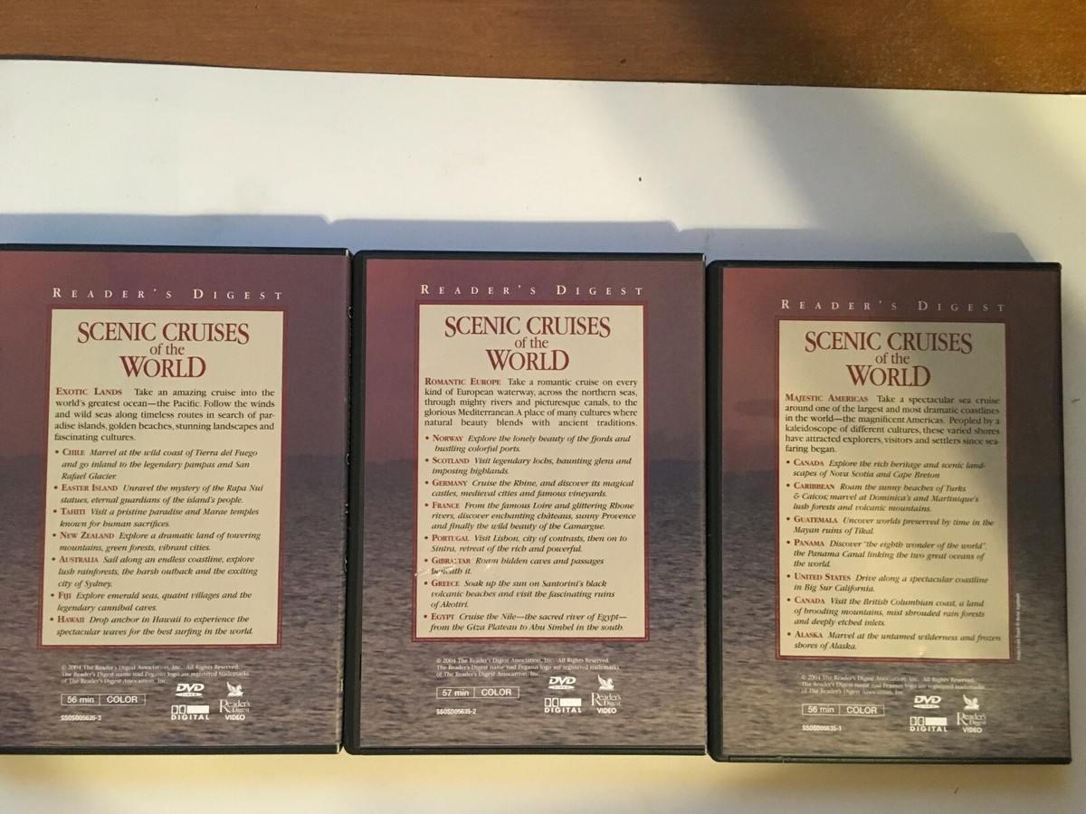 その他 Scenic Cruises of the World [DVD] Amazon.com: Reader's Digest - Scenic Cruises of the World