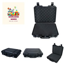 Waterproof Hard Case with DIY Customizable Foam Insert - 14 x 12 x 4in