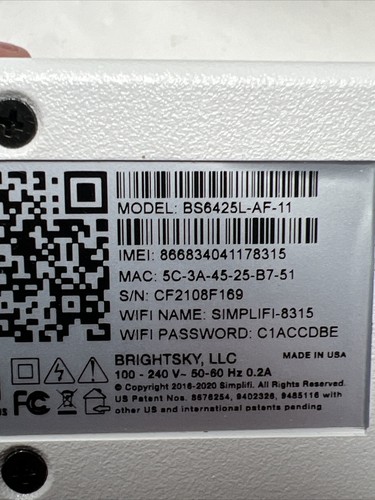 Simplifi LTE Smart Hub NEW OPEN BOX UNTESTED - Picture 4 of 5