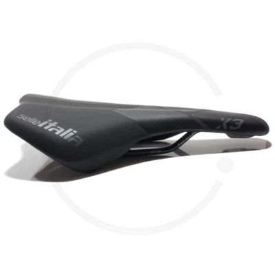 Sillín deportivo Selle Italia X3 | Bicicleta de carretera, carretera, MTB | negro