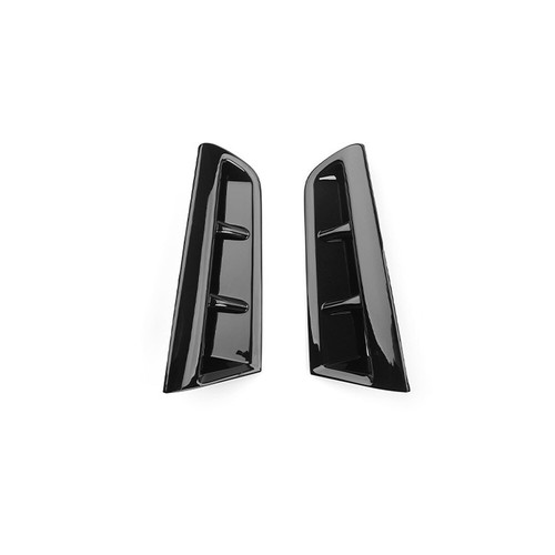 2pcs Black Front Bumper Air Intake Vent Cover Trim For 2024 2025 Kia Sorento - Picture 2 of 4