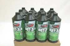 Johnsen's - Premium Synthetic - 5032 DOT-3&4 Brake Fluid - 12 Pack (32 oz )