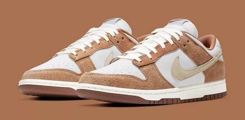 Nike Dunk Low Retro PRM Men Sz 5.5 Sail/Fossil-Medium Curry DD1390-100 Fast Ship
