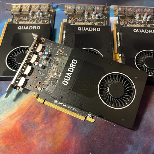 PNY nVidia Quadro P2000 GPU Graphics Card •5GB GDDR5 4x DP 75W 1 Slot GTX1060