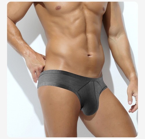 Para hombres Sexy Corte Espalda Baja 3D Bolsa Calzoncillo Ropa Interior Levantamiento de Cadera Calzoncillos - Imagen 13 de 20