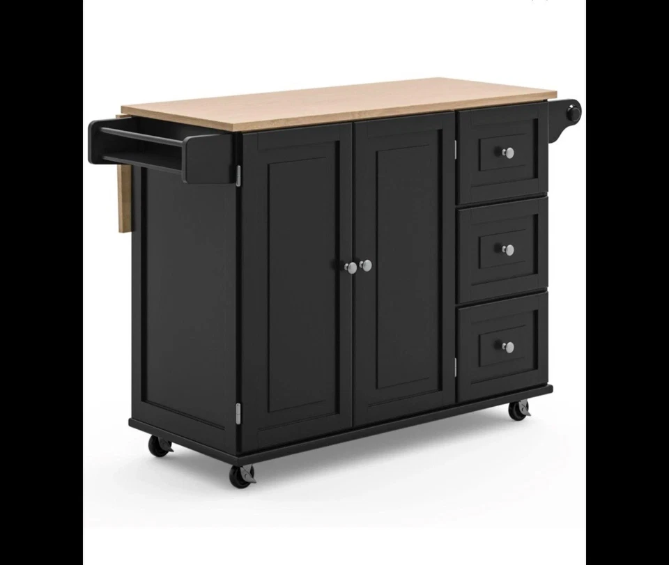 Kitchen Cart with wheels - Image 2 of 2