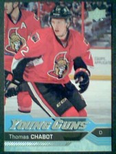 THOMAS CHABOT  16/17 AUTHENTIC UDS2 YOUNG GUNS CARD  SP