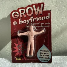 Grow a Boyfriend Miniature Water Expansion Man Gag Gift 2010 Forum Novelties New
