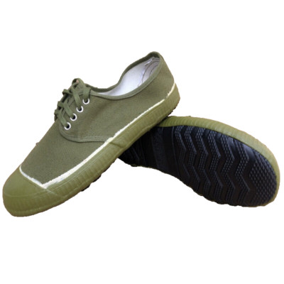 SIZE 245 SURPLUS VIETNAM WAR CHINESE PLA STYLE 65 LIBERATION SHOES - Main Image