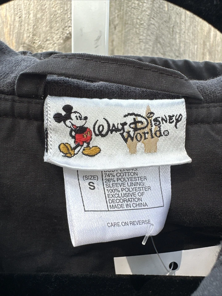 Chaqueta Bomber De Colección Disneyland Eeyore Negra Cremallera Completa Con Capucha Adulto S Disney Foto 4 de 4