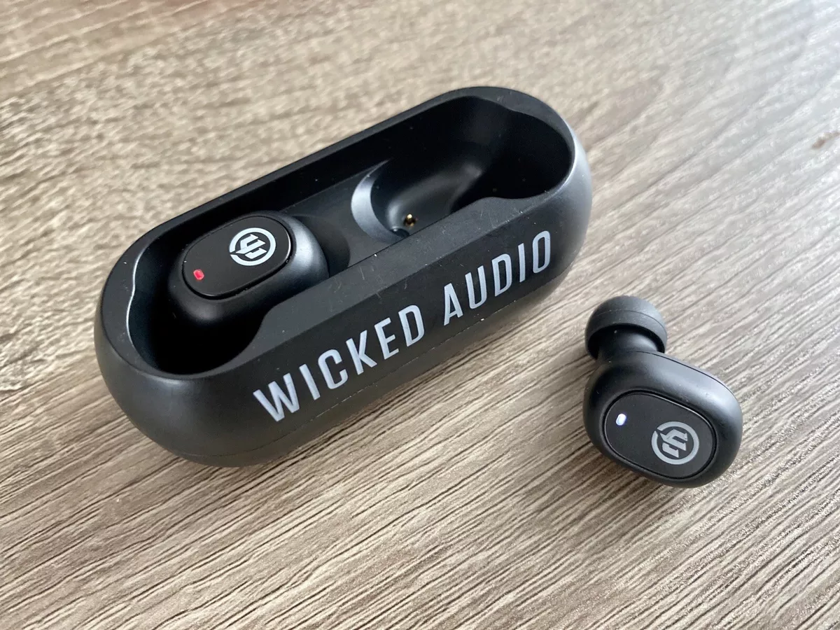 Wicked Audio Gnar True Wireless Bluetooth Earbud in Black WI