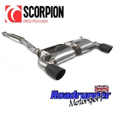 Scorpion Auspuff Toyota GR86 Sekundär-Kat-Rückanlage Resonanz schwarz SSU010C