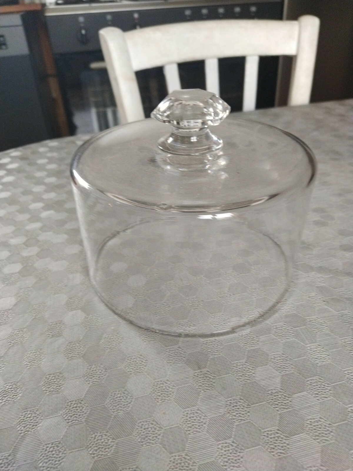 CLOCHE EN VERRE ANCIENNE pour FROMAGE ou GATEAUX EUR 17,00 - FR