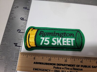 LE8 4b Patch Remington 75 Skeet Shell Target Ammo Shooting Hunting | eBay