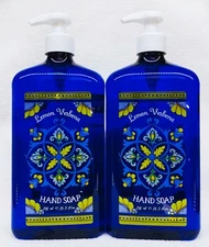 2 Home & Body Company LEMON VERBENA Hand Soap Wash 24.5 oz