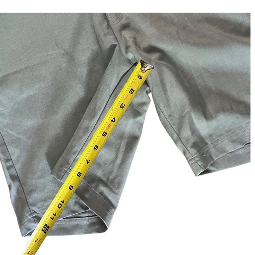 Pebble Beach Shorts Mens size 36 Gray Flat Front Stretch Golf Performance Short - Picture 7 of 7