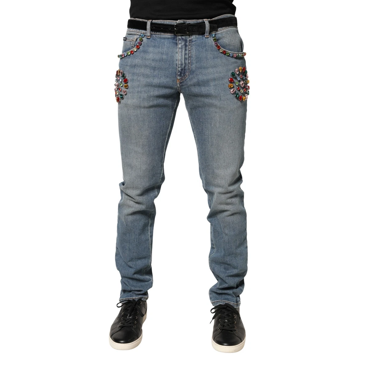 Dolce&Gabbana Women's Denim Jeans Men's Regular 34 in Inseam for