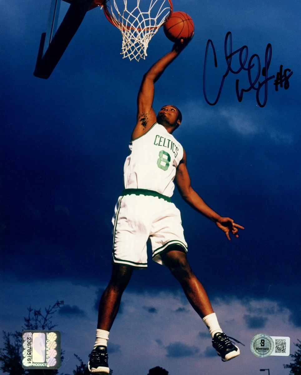 Antoine Walker Boston Celtics Basketball NBA Original Autographed